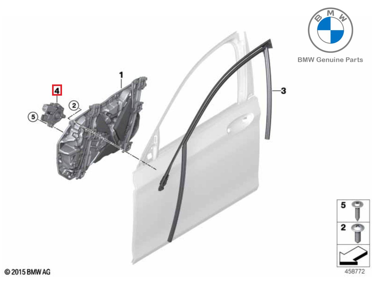 61359463855_A Original BMW G11 G12 Motor Power Window Pintu Depan KIRI 61359463855 - Image 1