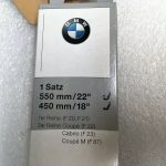 Original BMW F20 F22 Frameless Wiper Blades Karet Penghapus Kaca Mobil - Image 3