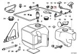 Original BMW E32 E34 E36 Saluran Air Wiper Nozzle Valve 61661389040 - Gambar 5