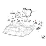 Original BMW E90 F30 Indicator Bulb Socket Lampu Sen Depan 63117159570 - Image 5