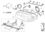 Original BMW E39 LCI Bohlam Lampu Senja Angel Eyes Ring - Image 4