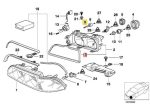 Original BMW E39 Headlights Seal Gasket Karet Sambungan Lampu Depan - Image 5