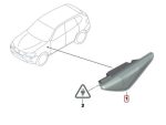 Original BMW F25 X3 E70 X5 E71 Turn Signal Lampu Sein Sen Fender KIRI - Gambar 5