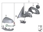 Original BMW F10 F12 F13 F01 F02 Lensa Mika Lampu Sein Sen Spion KIRI - Gambar 4