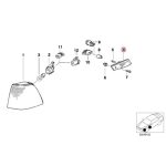 Original BMW Pre-facelift E36 Turn Signal Lampu Sein Sen Fender KIRI - Gambar 5