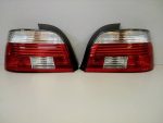 Original BMW E39 Facelift Lampu Belakang Stop Lamp Sen Putih SEPASANG - Gambar 3