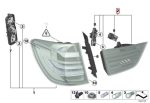 Original BMW F25 X3 Stop Lamp Lampu Mundur Bagasi Belakang KANAN - Image 4