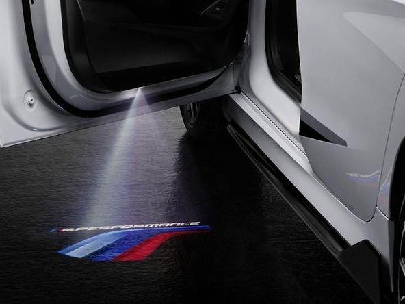 Original BMW Lensa Slide M Performance untuk LED Door Projector