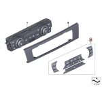 BMW E84 X1 Button Repair Tombol Reparasi Panel Switch AC 64119344143 - Image 5