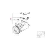 Original BMW E46 Air Conditioner Compressor Kompressor AC 64526918750 - Image 3