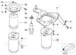 Original BMW E39 Receiver Drier AC 64538372985 - Image 3