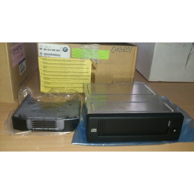 65120390523_A Original BMW E60 E61 6 CD Changer Retrofit Kit 65120390523 - Image 1