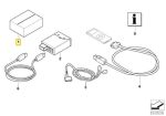 Original BMW E90 E92 E84 X1 E89 Z4 USB / Ipod Interface Retrofit Kit - Image 3