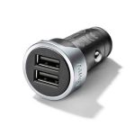 Original BMW In-car Dual USB Charger 2 Port Charger HP Mobil Qualcomm - Gambar 3