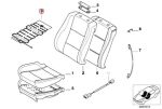Original BMW E38 E39 Seat Occupancy Sensor Mat FRONT 65776949788 - Image 6