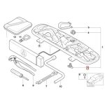 BMW E31 E32 E38 E66 Tool Box Screw Plug Baut Kotak Toolkit Bagasi - Image 5