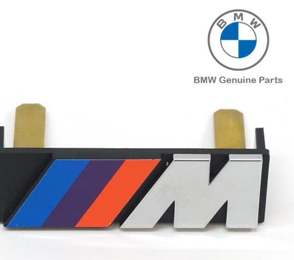 Original BMW E30 M Grill Badge Emblem Logo Gril Depan