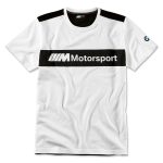 Original BMW M Motorsport Kaos T-Shirt Pria Putih Size M 2461102