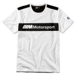 Original BMW M Motorsport Kaos T-Shirt Pria Putih Size XL 2461104