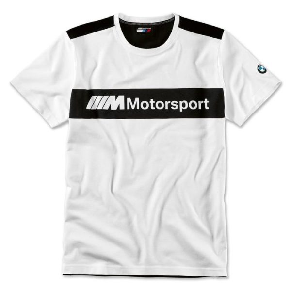 Original BMW M Motorsport Kaos T-Shirt Pria Putih Size XL 2461104