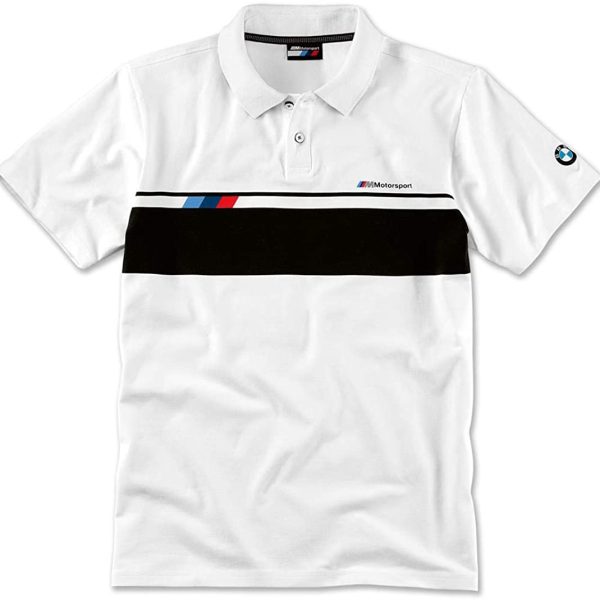 Original BMW M Motorsport Polo Shirt Kaos Polo Pria Size S 2461106