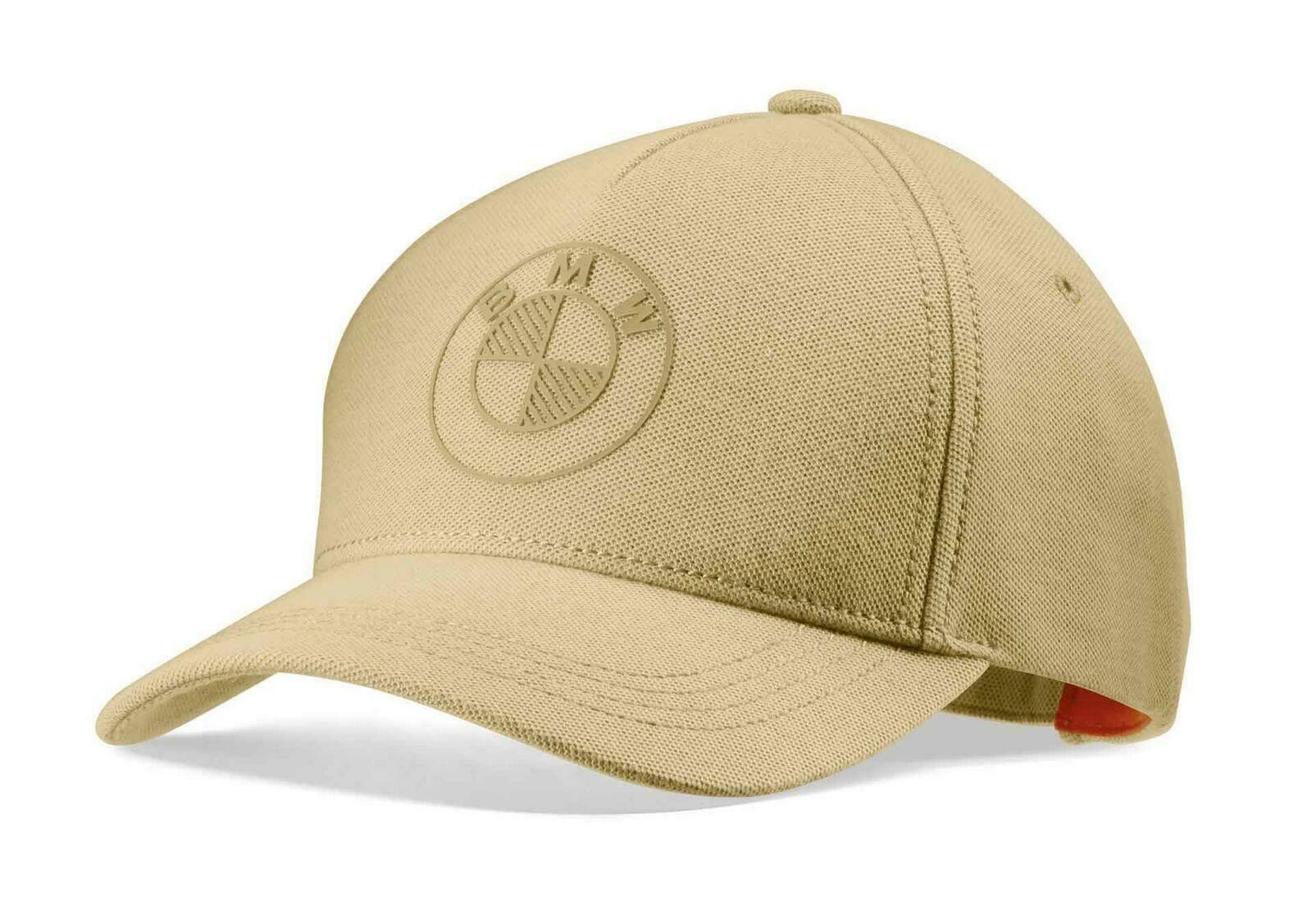 80162466191_A Original BMW Logo Topi Baseball Cap Unisex Sand Beige - Image 1