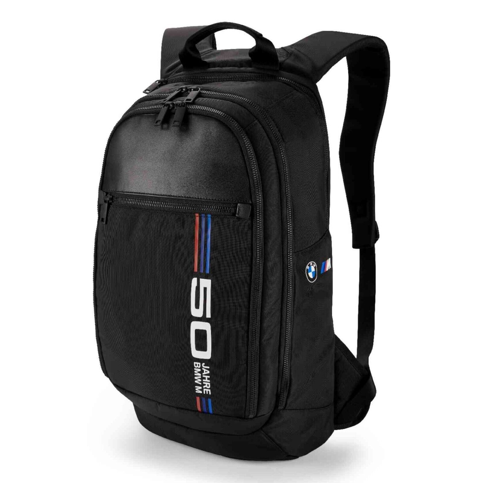 80225A51728_A Ori BMW M Motorsport 50 Jahre Edition Rucksack Back Pack Tas Punggung - Image 1