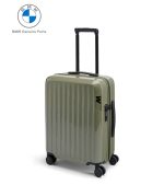 Original BMW M Lifestyle Boardcase Koper Bagasi Kabin Trolley Polycarbonate Hijau