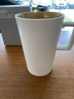 Original BMW Mug Cup Large 400ml - Gelas Porcelain White / Sand - Image 3