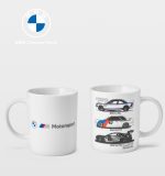 Original BMW Grafik M Motorsport Mug Cup 300ml Cangkir Gelas Germany