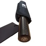 Original BMW M Pocket Umbrella Hitam - Payung Saku Lipat 2023 - Gambar 5