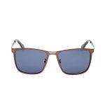 Original BMW Navigator Sunglasses Kacamata Hitam Brown with Blue Lenses - Gambar 3