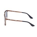 Original BMW Navigator Sunglasses Kacamata Hitam Brown with Blue Lenses - Gambar 4