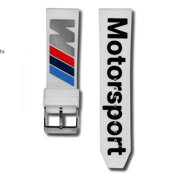 Original BMW M Motorsport Bracelet Apple Watch Strap Tali Jam - Putih