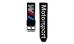 Original BMW M Motorsport Bracelet Apple Watch Strap Tali Jam - Hitam - Image 3