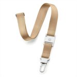 Original BMW Logo Lanyard Gantungan Kunci ID Tag Sand