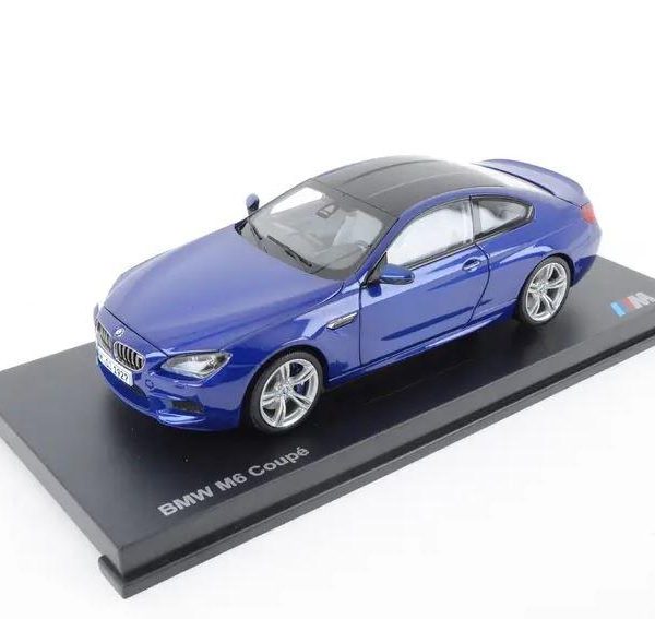 1:18 Original BMW F13 M6 Coupe Blue Miniatur Diecast 80432218737