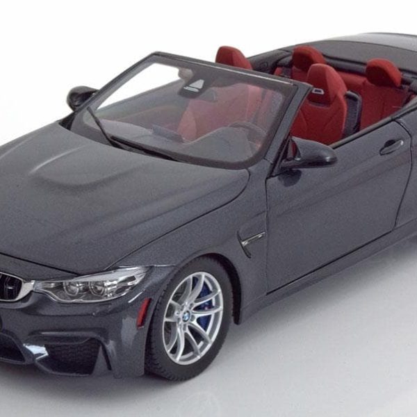 1:18 Original BMW F83 M4 Cabrio Mineral Grey Miniature Diecast