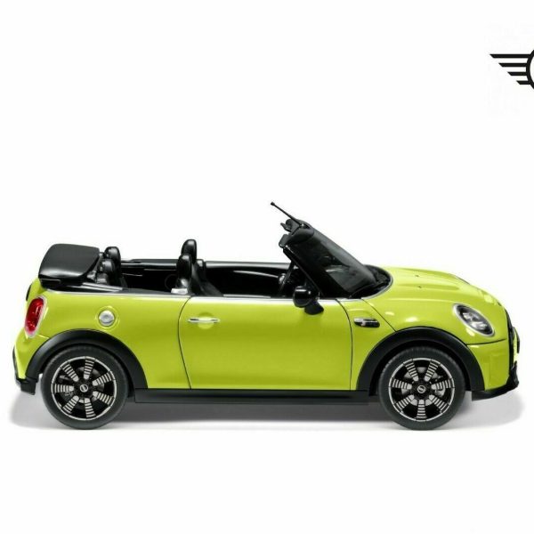Original MINI F57 LCI Cooper S Zesty Yellow Miniatur Diecast 1:18