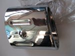 Original BMW E90 320i Chrome Exhaust Pipe Tip Finisher Cover Knalpot - Gambar 4