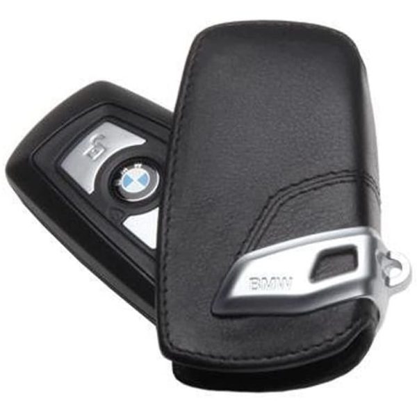 Original BMW F30 F32 F10 F13 Black Key Case Casing Sarung Kunci