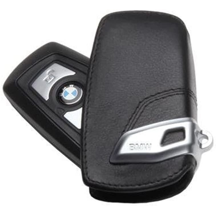 82292219911_A Original BMW F30 F32 F10 F13 Black Key Case Casing Sarung Kunci - Image 1