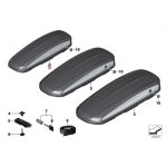 Original BMW G20 G21 G30 G31 G32 Roof Box 320 Liter 82732420634 - Image 6