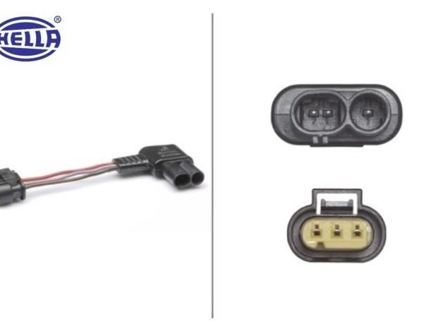 Original HELLA MINI R55 R56 R57 R58 R59 Adapter IBS Kabel Aki Negatif