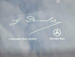 Original Mercedes Benz G Daimler Signature Sticker Kaca Depan