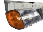 Original Mercedes W140 S Class Lampu Depan + Sen Orange Depan KIRI KANAN - Image 3