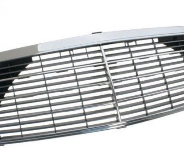 Original Mercedes Benz W140 S Class Chrome Grill Kap Mesin Depan