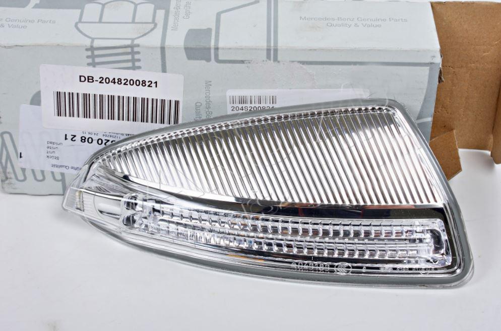 A2048200821_A Original Mercedes Benz W204 C Class Lampu Sen Spion KANAN - Image 1