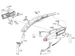 Original Mercedes W204 Saluran Udara AC Kabin Air Duct Housing Bracket A2048301044 - Image 8