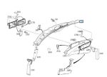 Original Mercedes Benz W204 C Class Wiper Deck Talang Air Kaca Depan - Image 3